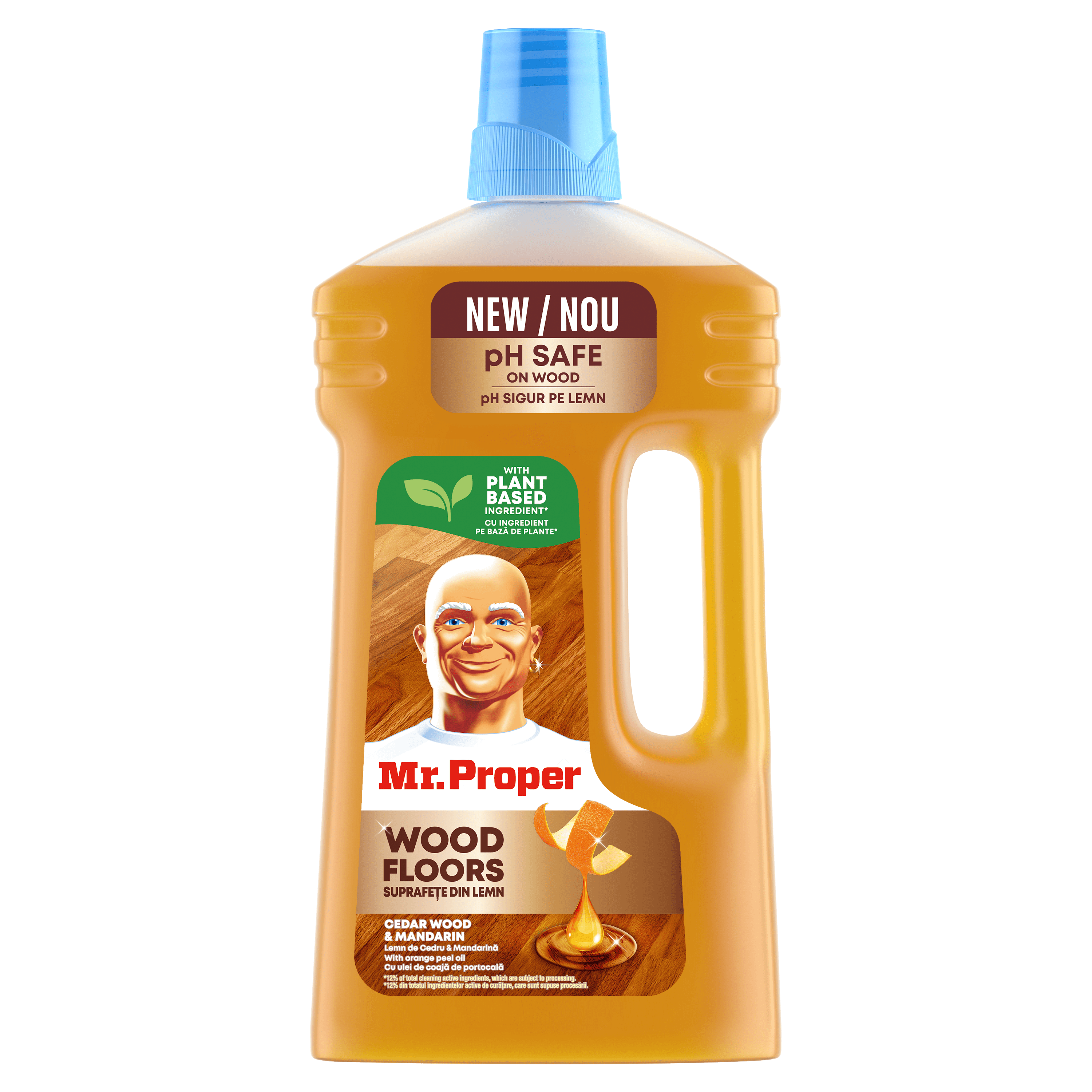 Засіб миючий д/підлоги та стін 05284 MR PROPER Дерев’яні підлоги Деревина кедр та мандарин 1л